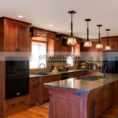 commercial luxury cherry wood kitchen cabinets unit designs