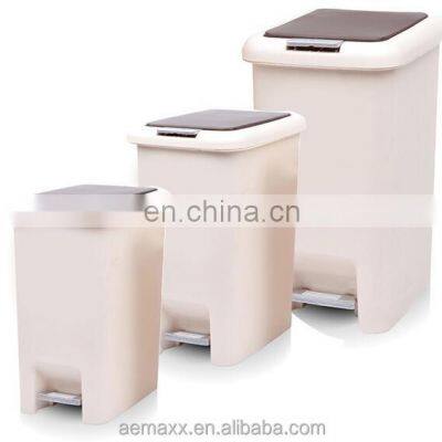 12L 20L 30L 45L Two Use Outdoor Finger Touch Open Function Plastic Pedal Trash Bin photo-5