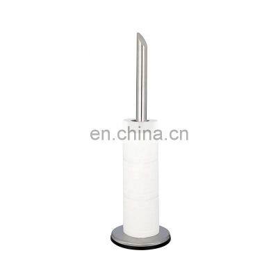 Household Stainless Steel Free Standing Kitchen Tissue Paper Roll Holder Household paper towel rack