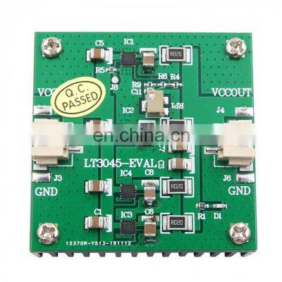 4PCS LT3045 2A Module Single Power Supply Module Low Noise Linear RF Regulator Board with Heat Sink