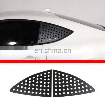 2PCS Car Rear Window Triangle Glass Panel Cover Trim for Toyota 86 / Subaru BRZ 2012-2020