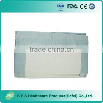Nonwoven sterile disposable Laparoscopy drape with pouch