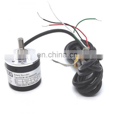 CALT 6mm solid shaft ES38-06G600BST5 AB phase encoder incremental rotary encoder