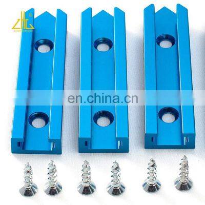 New Products Extruded Aluminum T Track Producing In ZHONGLIAN Factory photo-2