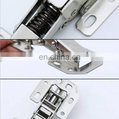 Custom No-punching Bridge Cabinet Door Cushioned by Hydraulic Damping Hinge photo-4