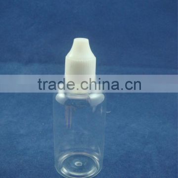 PET e cigarette (e-liquid) bottle