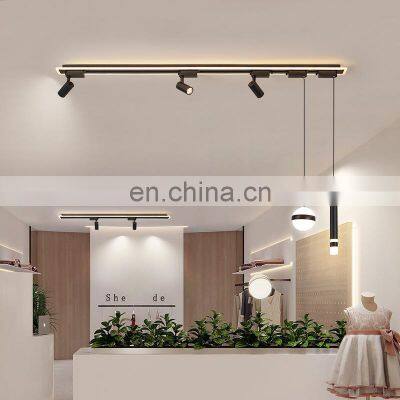 Modern Rail Spotlight Commercial Home Lighting System Linear Ceiling Lamp Led Track Light