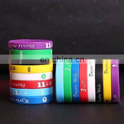 Eco Friendly Rubber Wrist Bands Wristband Silicon Bracelet Custom Logo Silicone Wristband photo-3