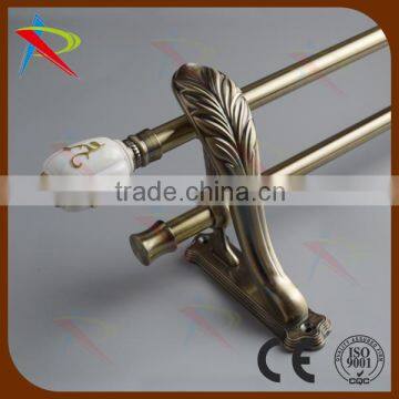 Double Bracket Window Curtain Rod Set