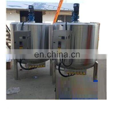 2000l electric heating stainless steel mixing tank