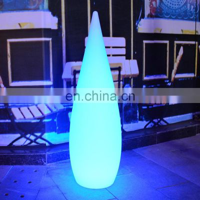 large floor vase /RGB color changing led illuminated rechargeable floor home decor lamps Christmas lights decoration