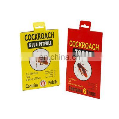6 Traps Packing Cockroach Glue Pitfall/cockroach Traps Roach Pest Type Super Glue Trap of Cockroach