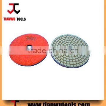 4" 100mm 800grit grey polishing pads