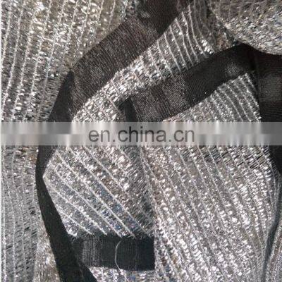 80% Aluminum Shade Cloth Fabric - 6.5 ft x 8 ft Sun Block Sun Reflect Pet Shade Net