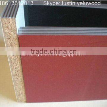standard size laminated particle board