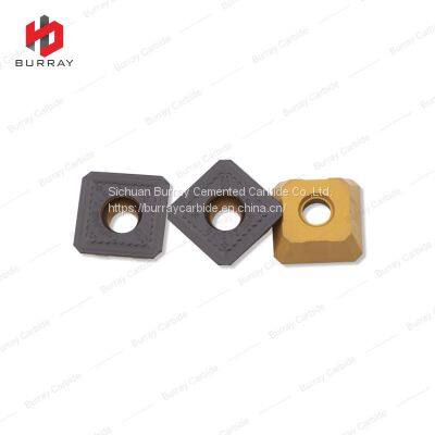 R245-18T6M-TM Carbide Milling Insert With Bi-color CVD Coating photo-3