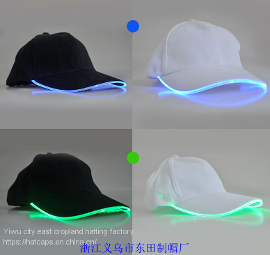 Halloween party joker cotton hip-hop led hat adult light-emitting stylish hat