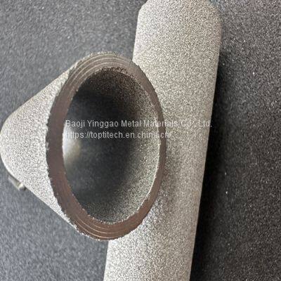 30um Titanium Sintered Porous Metal Filter Tube