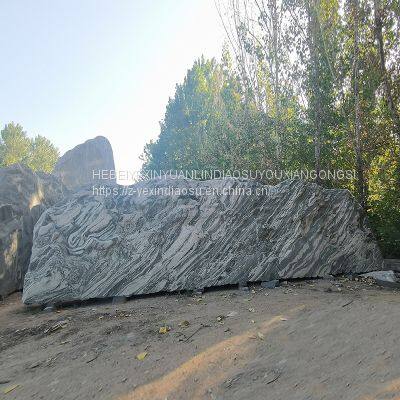 Snow Wave Stone Factory Snow Wave Stone Landscape Stone Carving Ornament Park Square Landscape Stone photo-5