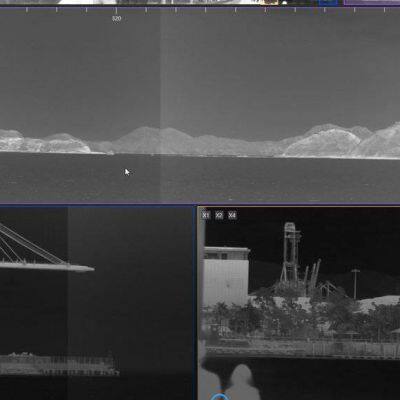 Sea Surface Search Scanning Radar Ship AIS Integrated Photoelectric Turntable Linkage All-in-one Machine Sea Search Radar photo-2