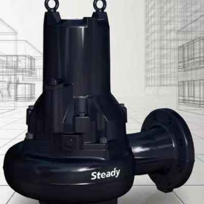 Non-Clogging Industrial Electric Vertical Submersible Sewage Water Pump for Wastewater Drainage