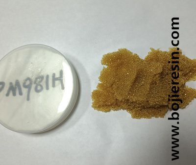 Gold extraction recovery resin