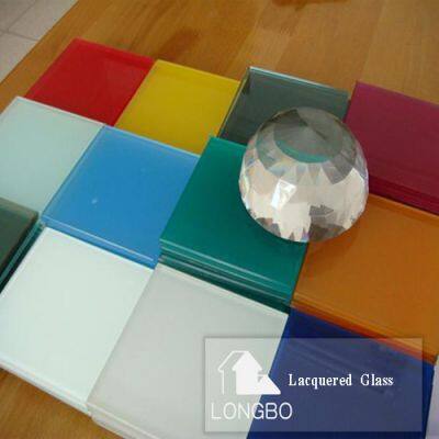China Factory Temperable Colorful Lacquered Glass for Furniture photo-3