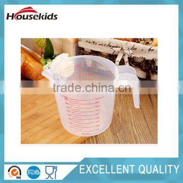 Measuring Cups 3 Piece Plastic Cup Set - Nesting and Stackable: 1 Cup, 2 Cup, and 1 Quart Sizes. Best for Cooking and Baking photo-4