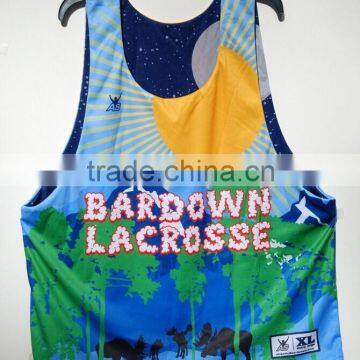 Wholesale reversible cool design lacrosse pinnies