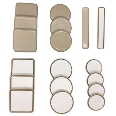 Furniture Sliders Plastic Self-Adhesive Square Sliding Pads, Chair Glides for Carpeted Tile Vinyl Hardwood Floors