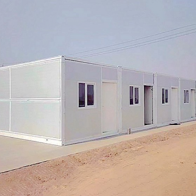 XH Fast Build Prefab House 20ft 40ft Modular Folding Camping Foldable Small Tiny Container House Home Office