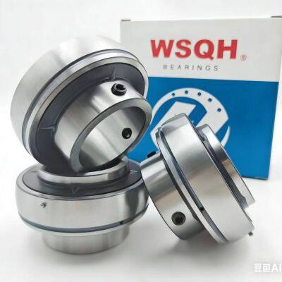 UC смонтированный встроенный шариковый подшипник, высокоточный, износостойкий с фиксирующим винтом, подходит для сельскохозяйственной техники и валов конвейеров