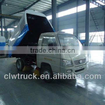 Hot Sale mini Foton road sweeper brushes truck, small sweeper truck