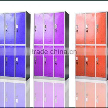 China Factory Wholesale Price Sports Anti-damp TypeSteel Storage Lockers For Public Place