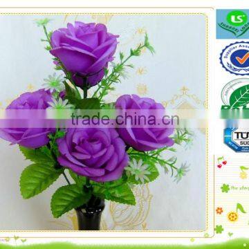 LS-015 Artificial Flowers Used for Decoration(rose,peony,narcissus,clove)