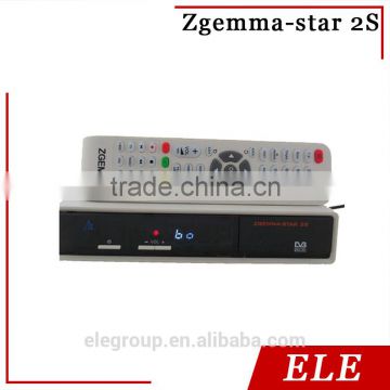 UNIVERSAL dvb-s2+s2 TWO tuner satellite tv receiver Zgemma-star 2S Linux OS Smart Box