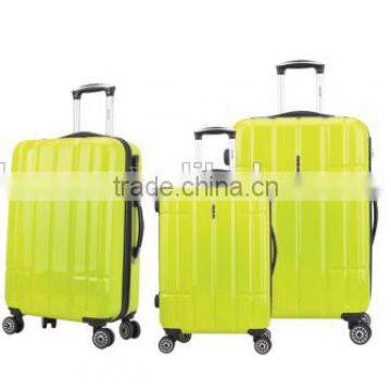 Fashion luggage set trolley good quality PC luggage