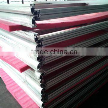 Good quality low price 6063 T5 aluminum profile rail (extruded aluminum rail, aluminum bracket)