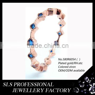 Silver 925 guangzhou Sheng Lei Shi jewelry directly selling 18k gold jewelry gold plated ring