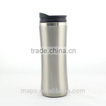 Hot sell stainless steel mug with plastic lid