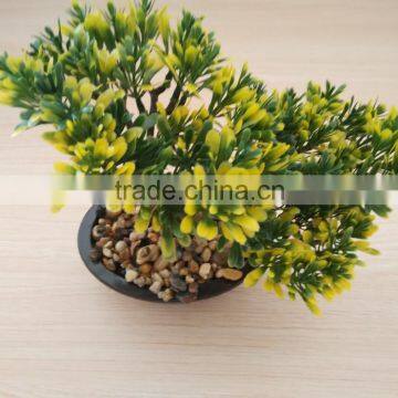 Outdoor Bonsai Rose Blossom Tree,mini Fake Agave Plant Treens photo-3