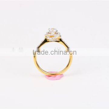 925 Sterling Silver Cubic Zircon Silver Ring Design Wholesale Wedding Ring photo-4
