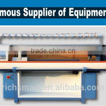 7G/12G 44" 52"Fully Computerized Sweater Flat Knitting Machine With ISO9001 Standard(Single System)