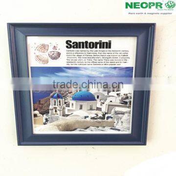 With your own business information design magnetic refrigerator magnet