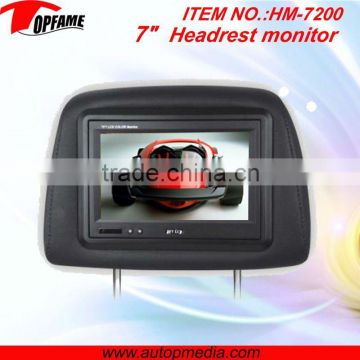 HM-7200 7inch headrest monitor