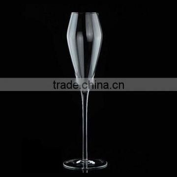 260ML Hand Blown Lead Free Crystal Champange Flute