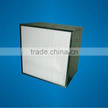 H13 Galvanized frame HEPA filter