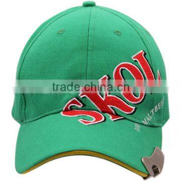 Embroidery Logo Hot Sale Cap With Bottle Opener