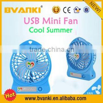 New products 2015 innovative product summer mini fan usb fan use for power bank or computer