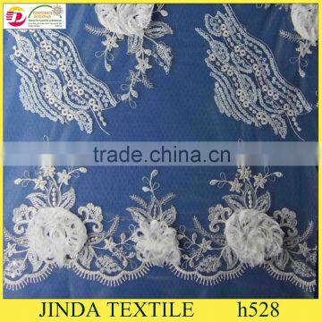 Hot Selling High Quality Wedding Lace Fabric For Wedding Gown photo-2